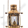 Oil Lamps - Brass Cargo Lamp 10"