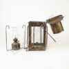 Oil Lamps - Antique Brass Cargo Lamp 15"