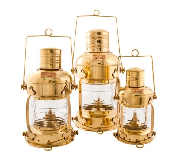 Anchor Lamp Brass - 15.5"