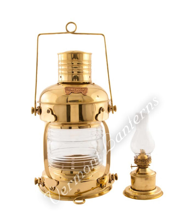 Anchor Lamp Brass - 15.5"