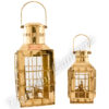 Ship Lantern - Brass Chiefs Oil Lamp - 15"