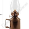 Oil Lanterns Gift Set - 4 Antique