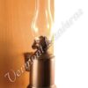 Oil Lanterns - Antique Brass Tavern Mug Lamp - 9.5"
