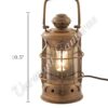 Electric Lanterns - Nautical Lamps Antique Brass Masthead Lantern - 10.5"