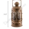 Nautical Lamps - Antique Brass Masthead Lantern - 13.5"