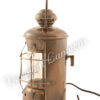 Electric Lanterns - Nautical Lamps Antique Brass Masthead Lantern - 13.5"