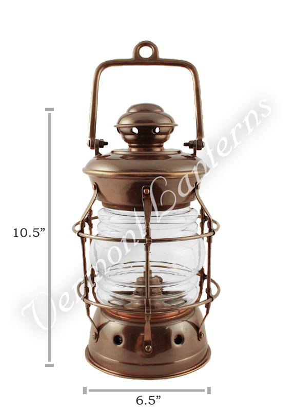 Nautical Lanterns - Antique Brass Nelson - 10.5"