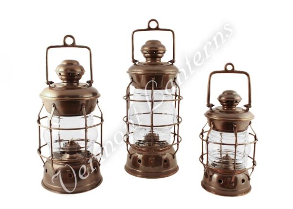 Nautical Lanterns - Antique Brass Nelson - 10.5"