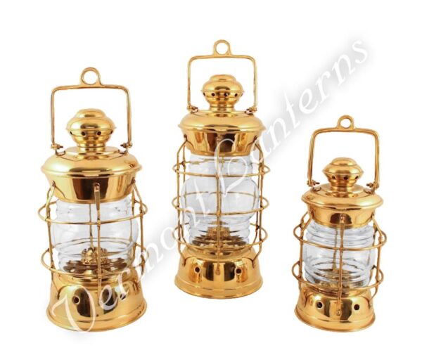 Nautical Lanterns Brass Nelson - 15.5"