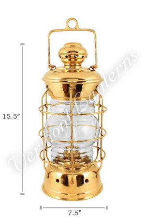 Nautical Lanterns Brass Nelson - 15.5"