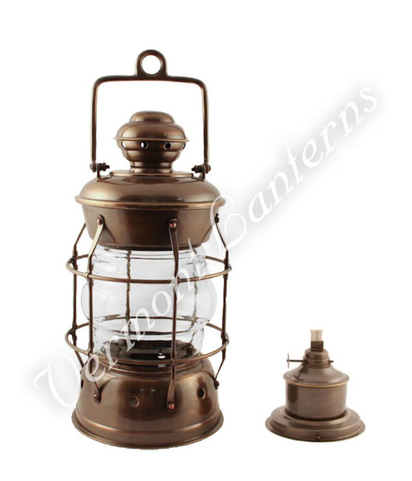 Nautical Lanterns - Antique Brass Nelson - 13.5"
