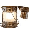 Electric Lantern - Ships Lanterns Antique Brass Anchor Lamp - 15.5"