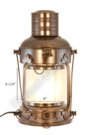 Anchor Lamp Chimney - 19" Frosted