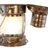 Electric Lantern - Ships Lanterns Antique Brass Anchor Lamp - 19"