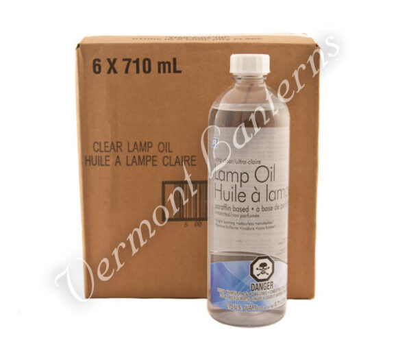Ultra Pure Clear Lamp Oil - 6 Case Box
